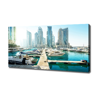 Quadro su tela Marina di Dubai