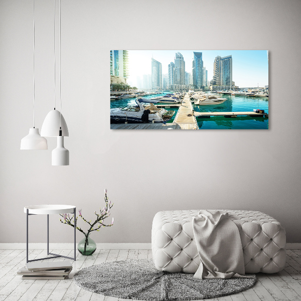 Quadro su tela Marina di Dubai