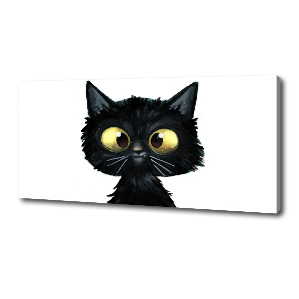 Quadro stampa su tela Illustrazione di un gatto