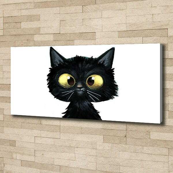 Quadro stampa su tela Illustrazione di un gatto