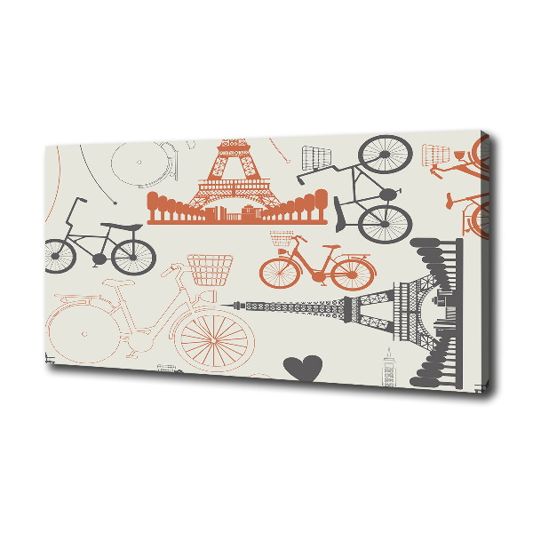 Quadro su tela Simboli della Francia