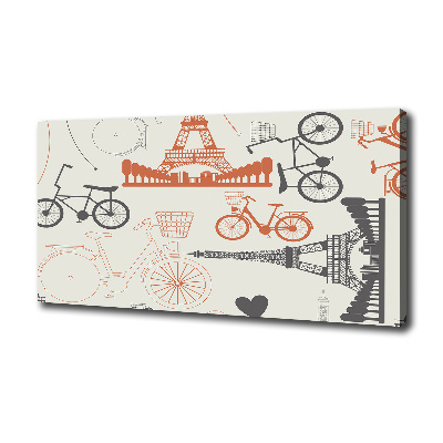 Quadro su tela Simboli della Francia