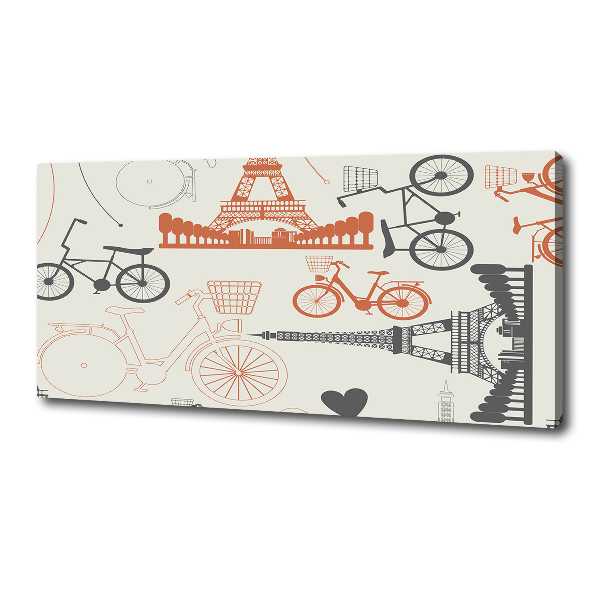 Quadro su tela Simboli della Francia