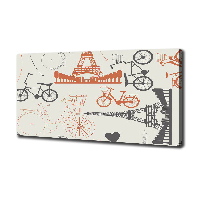 Quadro su tela Simboli della Francia