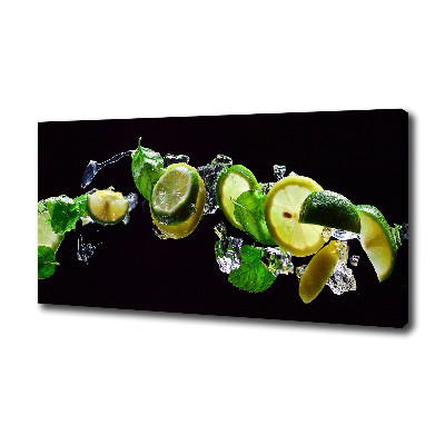 Quadro su tela Lime e limone