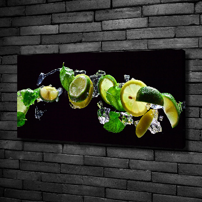 Quadro su tela Lime e limone