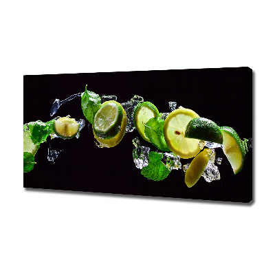 Quadro su tela Lime e limone