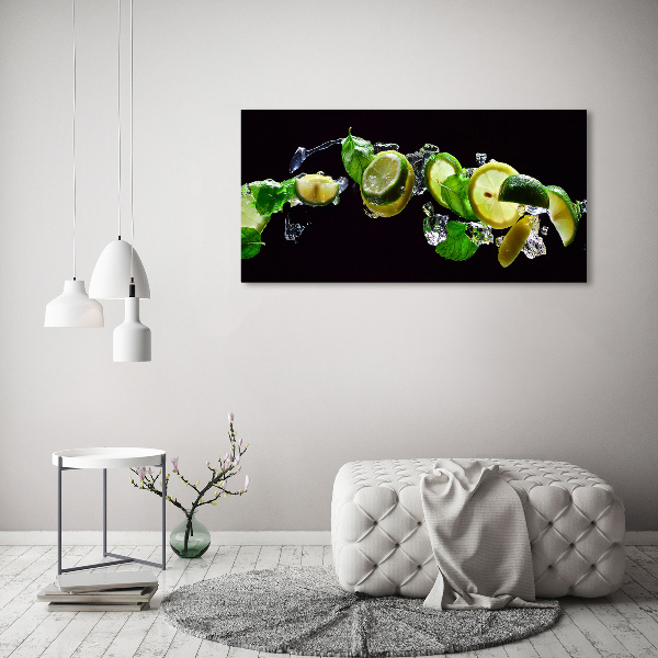 Quadro su tela Lime e limone