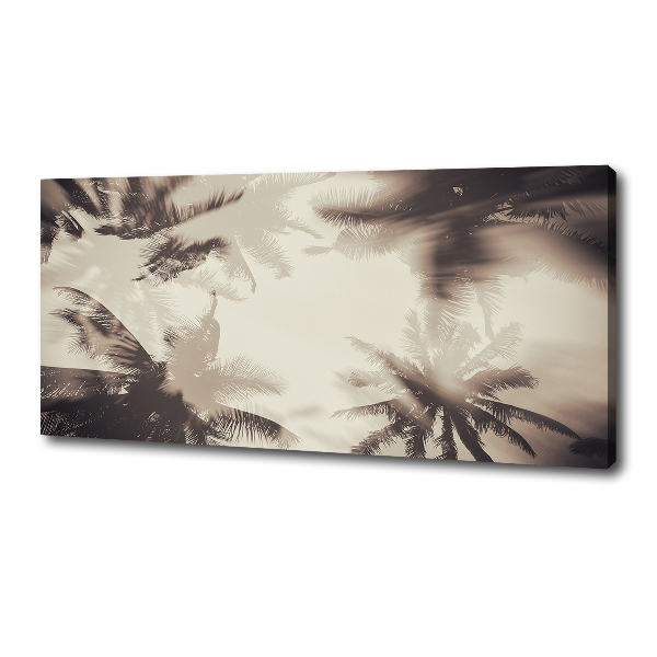Foto quadro su tela Palme