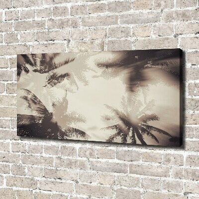 Foto quadro su tela Palme