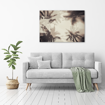Foto quadro su tela Palme