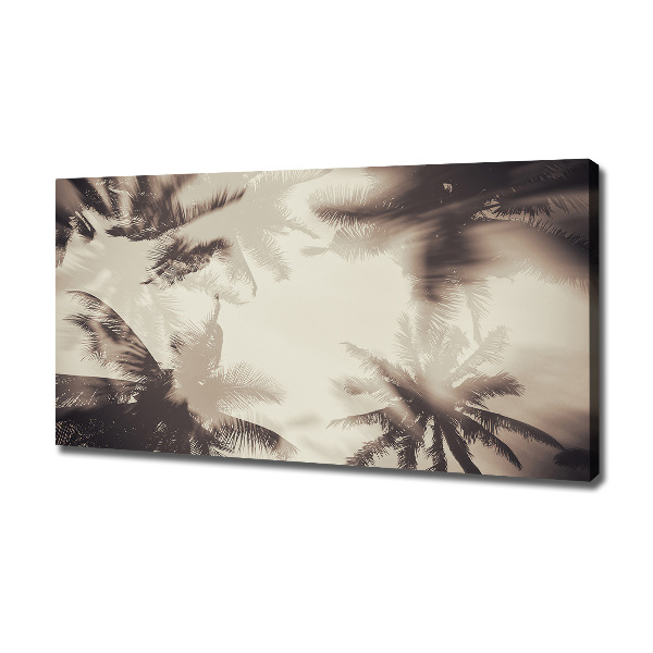 Foto quadro su tela Palme
