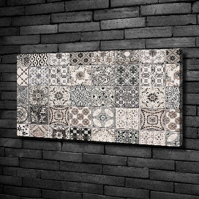 Quadro stampa su tela Piastrelle in ceramica