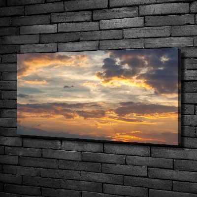 Quadro su tela Tramonto