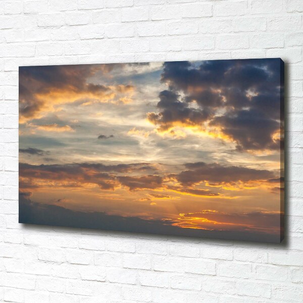 Quadro su tela Tramonto