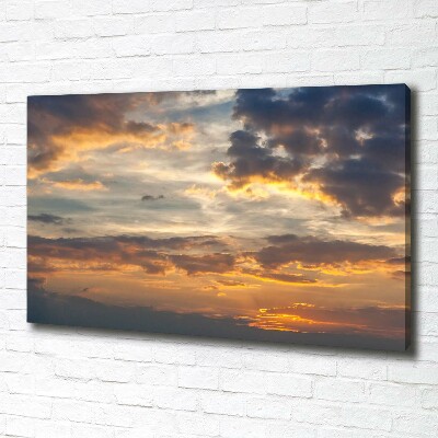 Quadro su tela Tramonto