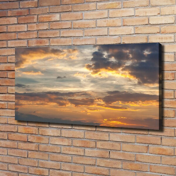 Quadro su tela Tramonto