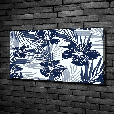 Quadro su tela Fiori tropicali