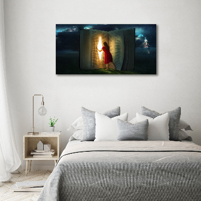 Quadro su tela Il mondo dei libri