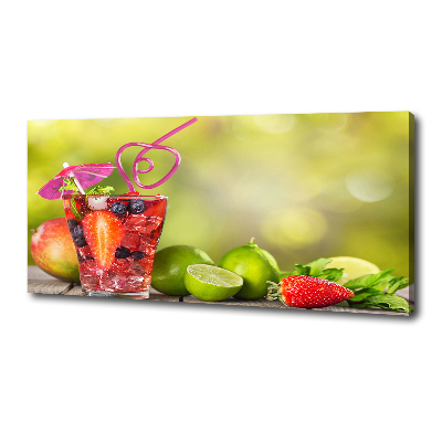 Foto quadro su tela Cocktail di frutta
