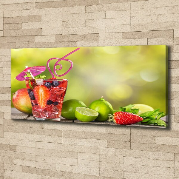 Foto quadro su tela Cocktail di frutta