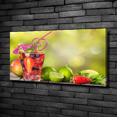 Foto quadro su tela Cocktail di frutta