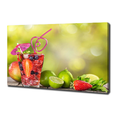 Foto quadro su tela Cocktail di frutta