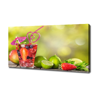 Foto quadro su tela Cocktail di frutta