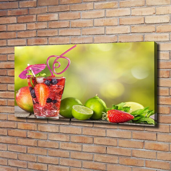 Foto quadro su tela Cocktail di frutta