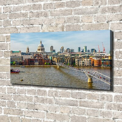 Foto quadro su tela Tamigi Londra