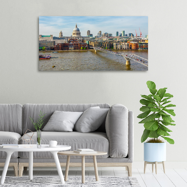 Foto quadro su tela Tamigi Londra