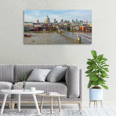 Foto quadro su tela Tamigi Londra