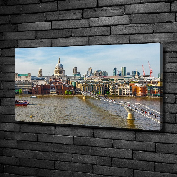 Foto quadro su tela Tamigi Londra