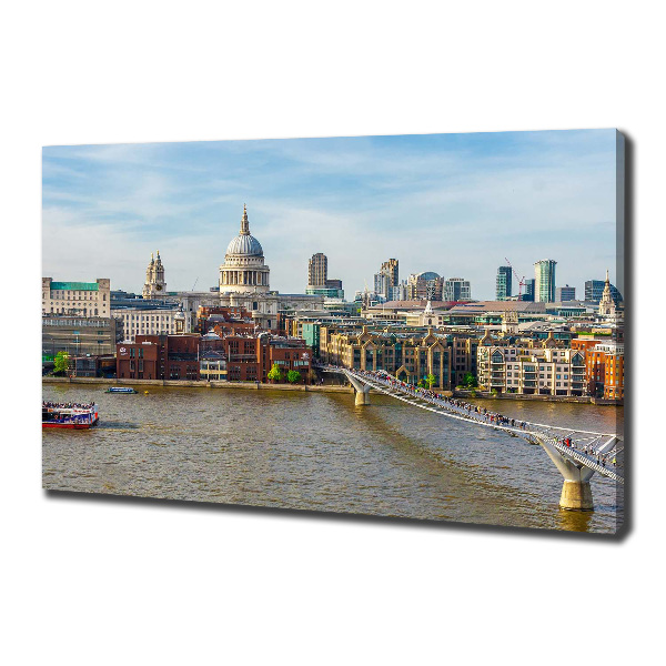Foto quadro su tela Tamigi Londra