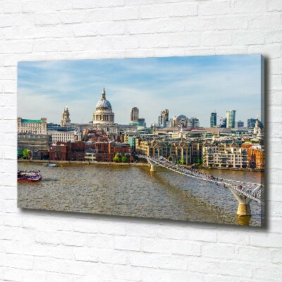 Foto quadro su tela Tamigi Londra