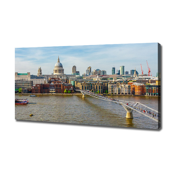 Foto quadro su tela Tamigi Londra