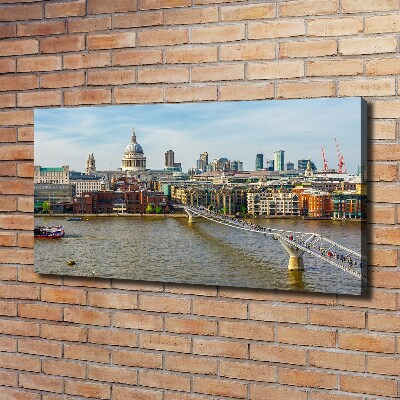 Foto quadro su tela Tamigi Londra