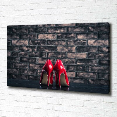 Quadro su tela Scarpe col tacco rosse