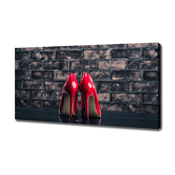 Quadro su tela Scarpe col tacco rosse