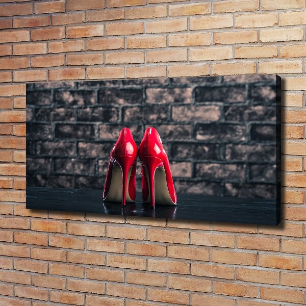 Quadro su tela Scarpe col tacco rosse