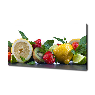 Quadro stampa su tela Frutta e verdura