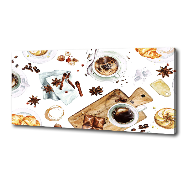 Foto quadro su tela Caffè del mattino