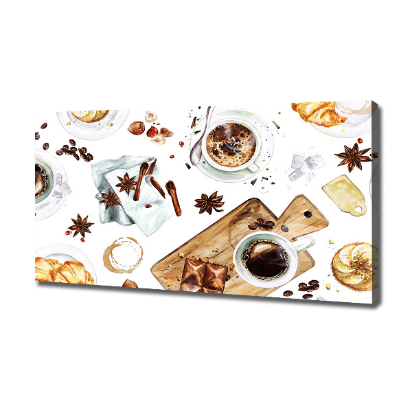 Foto quadro su tela Caffè del mattino