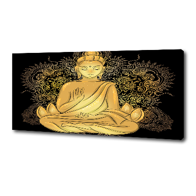 Quadro su tela Buddha seduto
