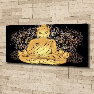 Quadro su tela Buddha seduto