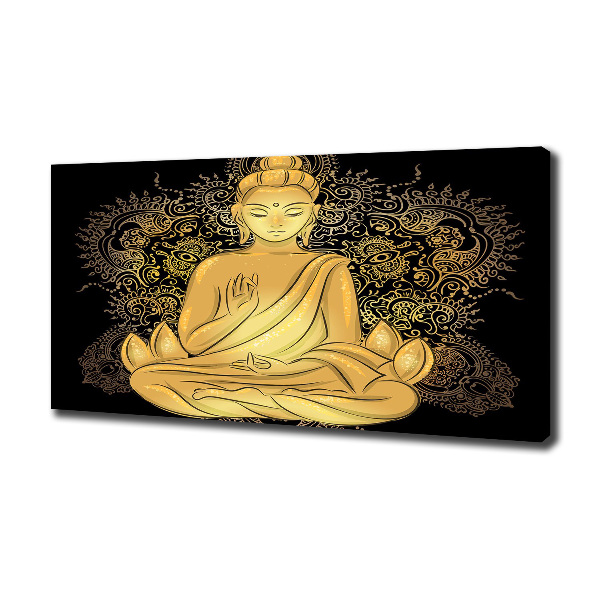 Quadro su tela Buddha seduto