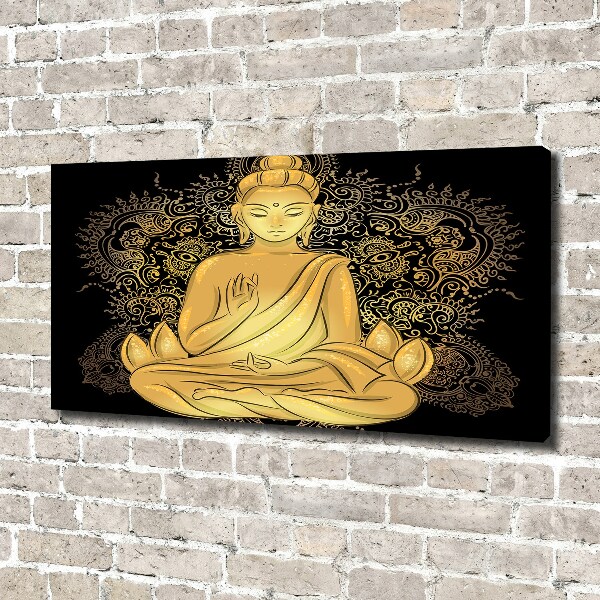 Quadro su tela Buddha seduto