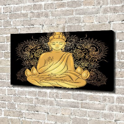 Quadro su tela Buddha seduto
