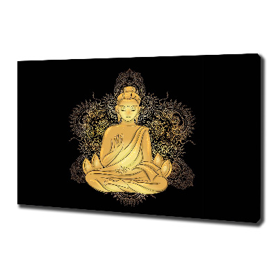 Quadro su tela Buddha seduto
