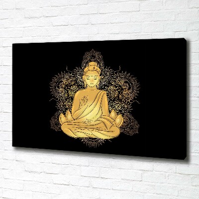 Quadro su tela Buddha seduto